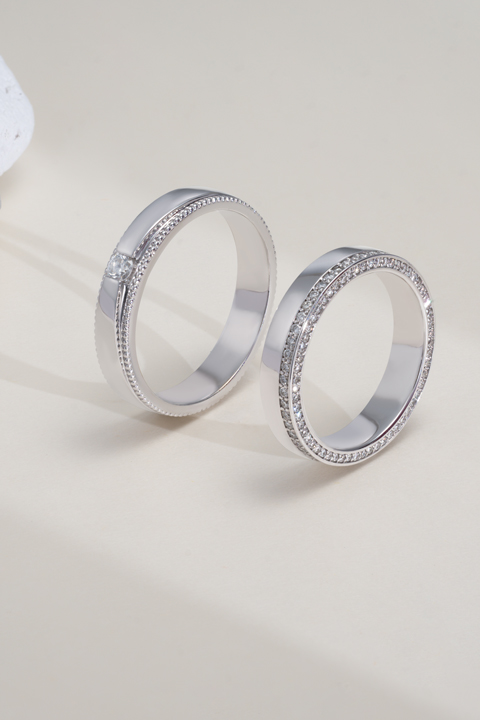 Những mẫu nhẫn cưới kim cương đẹp nhất - Giá chỉ từ 15 triệu đồng